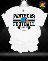 Panthers Football Sublimation Shirt Transfer (10-11 inches in width)